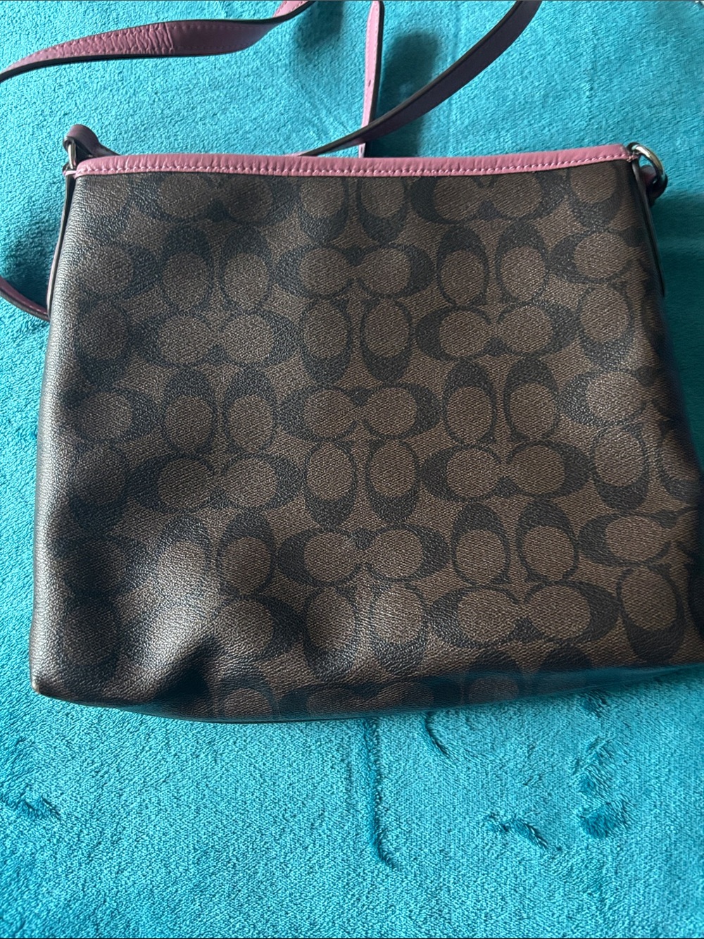 Coach Signature File Crossbody Bag - Picture 5 of 12